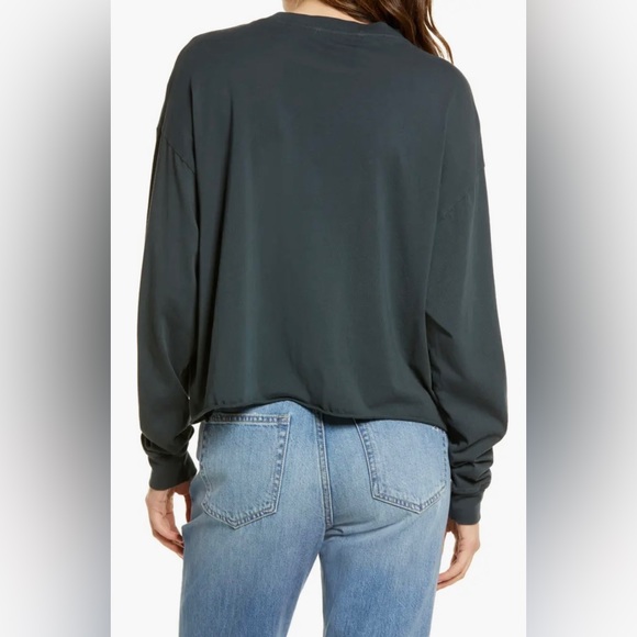 Daydreamer AC/DC Long Sleeve Cropped Shirt - Picture 2 of 6